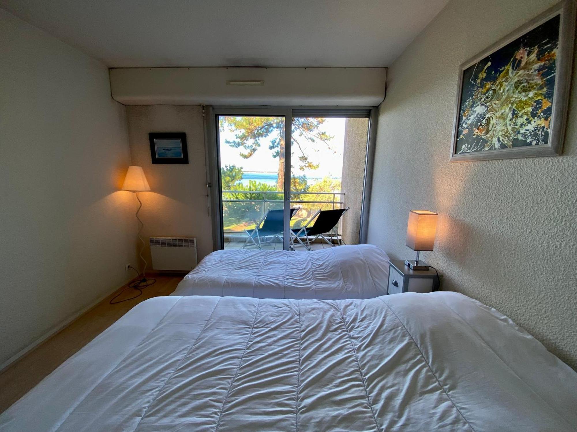 C2111 Appartement Vue Mer Terrasse, Parking Arcachon Exteriör bild