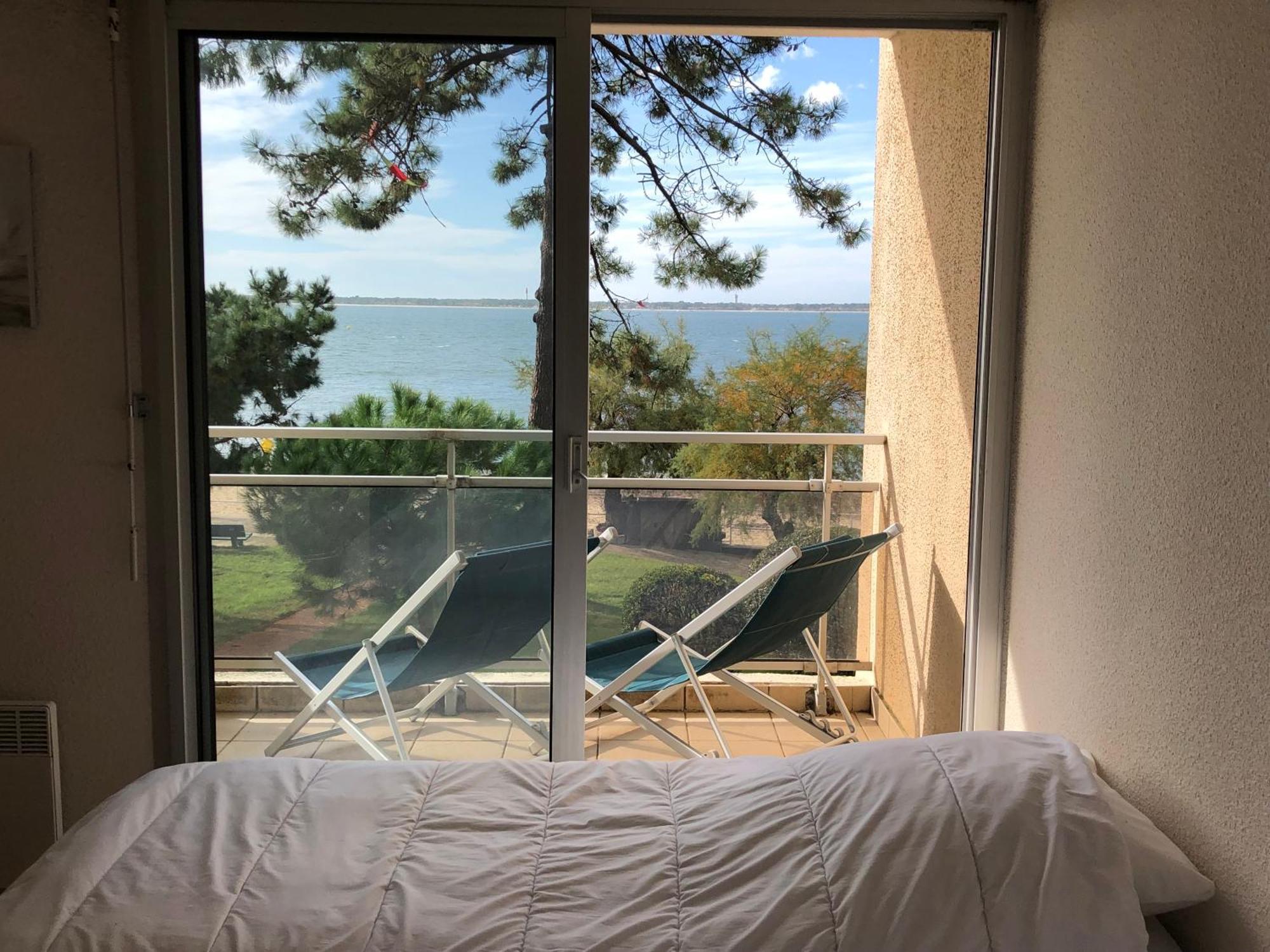 C2111 Appartement Vue Mer Terrasse, Parking Arcachon Exteriör bild
